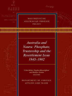 cover image of Documents on Australian Foreign Policy